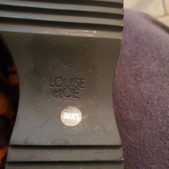 Louise Et Cie Women's Zareb Cow Hair Fur Bootie Size 6 NEW - Picture 7 of 8